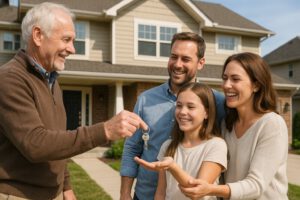 IEE Immobilien privat verkaufen - Schlüsselübergabe